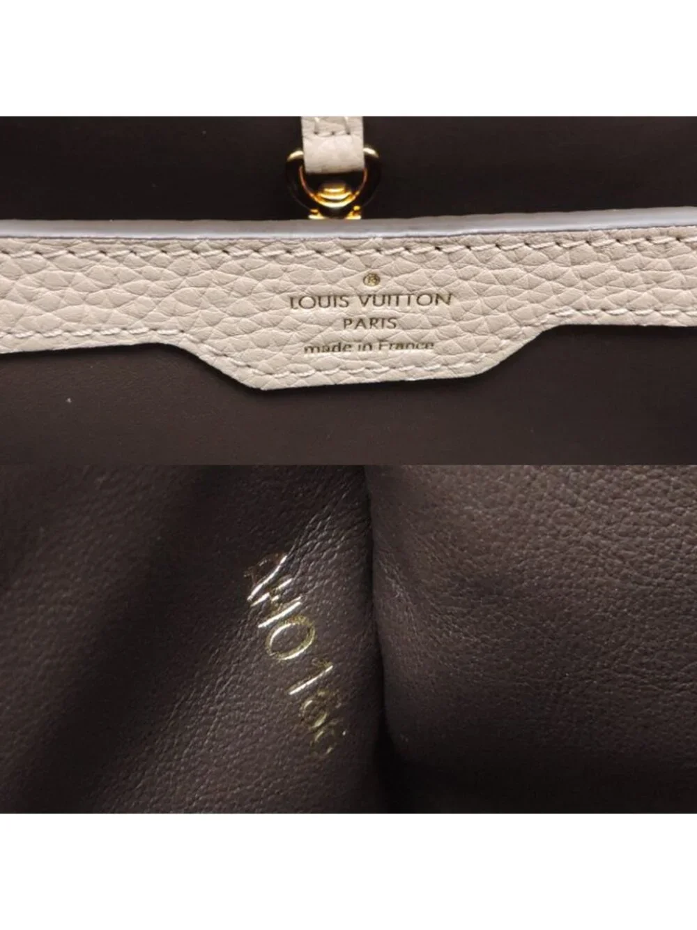 Louis Vuitton Handbag Gray